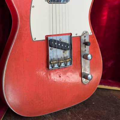 Telecaster Custom Relic style Guitar 2026 - Chili Red image 1