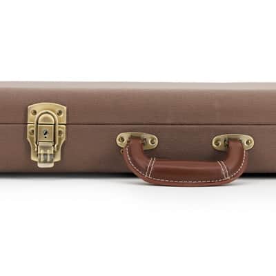 Profile PRC325 Electric Guitar Case - Brown Leather image 3