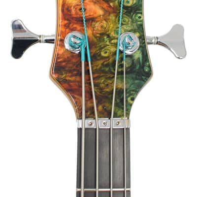 Alembic Series I Buckeye Resin Top Green LED image 5