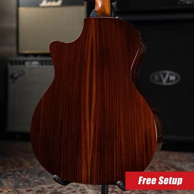 Taylor 414ce Studio Grand Auditorium Acoustic/Electric Guitar - Shaded Edgeburst with Gig Bag image 2