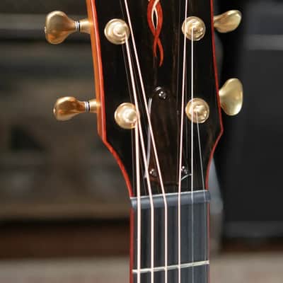 Taylor Custom Shop Master Grade Koa Grand Auditorium Acoustic/Electric Guitar with Hardshell Case - Used image 7