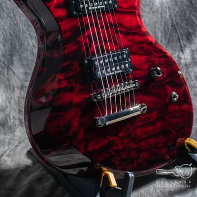 ESP E-DR-II-7st (DIR EN GREY Die Signature MODEL) - See Thru Dark Red image 25