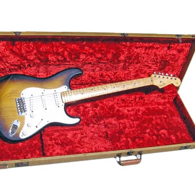 1956 Fender Stratocaster Strat 56 Sunburst X.A. image 1