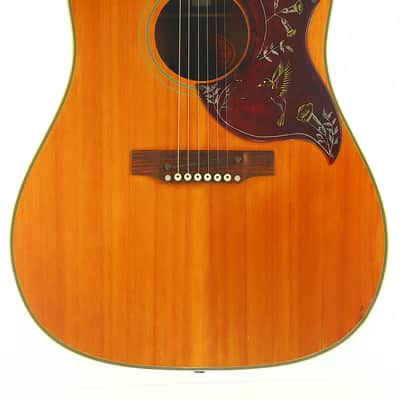 Gibson Hummingbird 1968 Natural Acoustic Guitar – An Icon of the Sixties with Authentic Vintage Character image 2