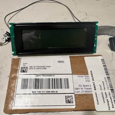 Korg 01/W Replacement Screen AND Backlight (2 Parts)