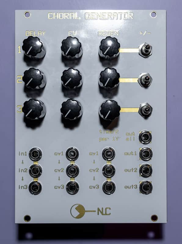 NLC Nonlinearcircuits – Choral Generator – Eurorack Chorus Delay image 1