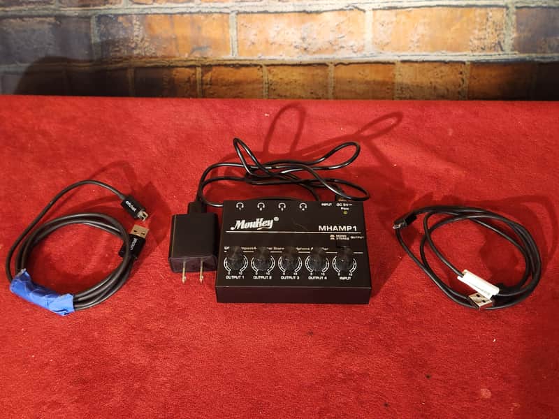 Moukey MHAMP1 Headphone Amplifier image 1