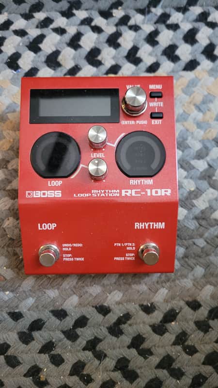 Boss RC-10R Rhythm Loop Station 2019 - Present - Red image 1