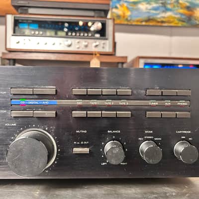 Vintage Teac A-919 DC 110 watts per channel Integrated Stereo Amplifier Phase Inverted Drive System image 11