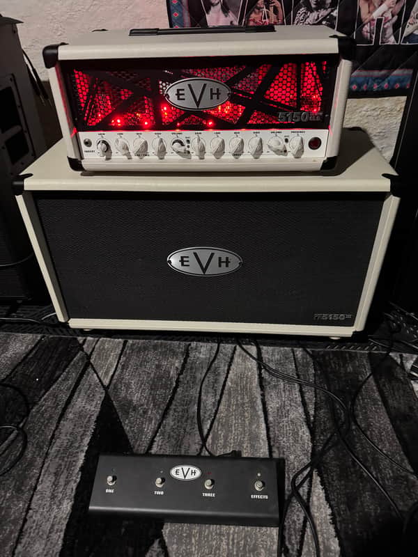 EVH 5150 III 50S 6L6 3-Channel 50-Watt Guitar Amp Head 2020 - Present - ivory image 1