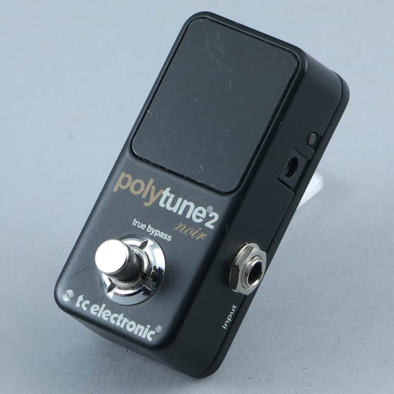 TC Electronic Polytune 2 Mini Noir Tuner Guitar Effects Pedal P-30562 image 1