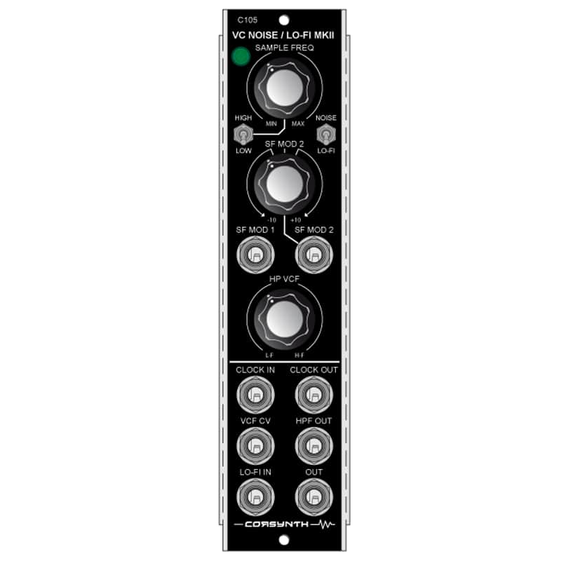 Corsynth - C105 MKII: VC Noise / Lo-Fi Machine MU 5U Synthesizers.Com Format image 1