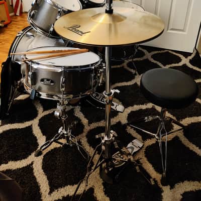 Pearl Roadshow silver 5pc (10 / 12 / 16 / 22 / 14x5.5") Drum Set with Hardware and Accessories imagen 7