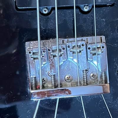 Hondo Alien Headless Electric Bass Guitar 1980s image 10