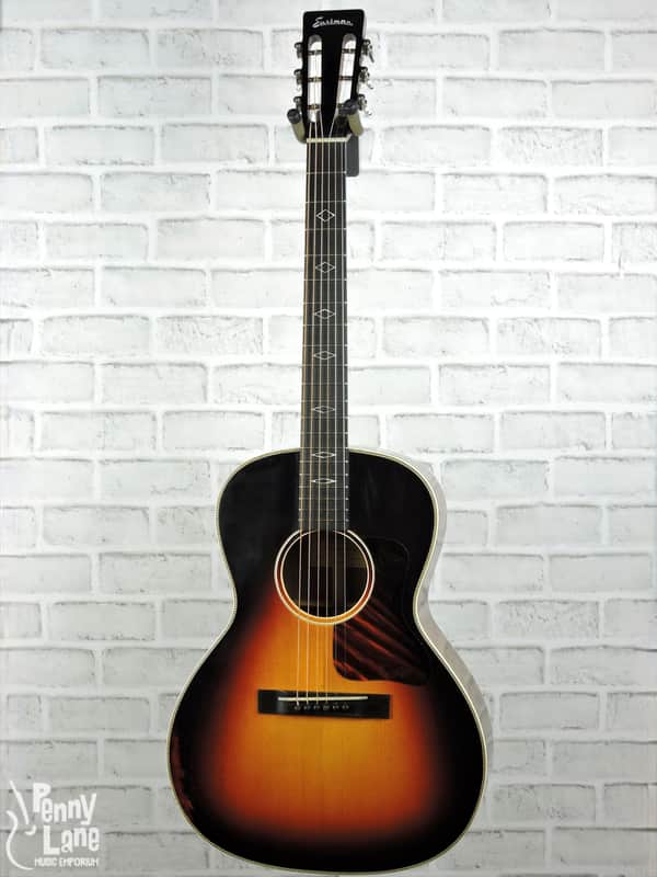 Eastman E22OOSS/V-SB Varnish Acoustic OO Slope Shoulder Guitar with Case image 1