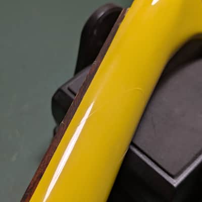 B.C. Rich ST Gunslinger Neck 80,90's Yellow NJ Made in Japan image 13