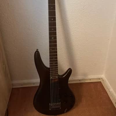 Ibanez SRC6-WNF Bass Workshop Soundgear 2017 Walnut Flat image 4