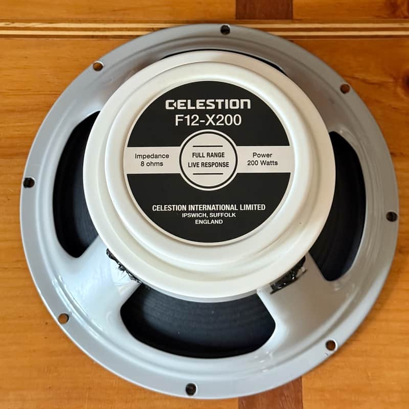 Celestion F12-X200 12" 200-Watt 8ohm Full Range Live Response Modeling Amp Speaker