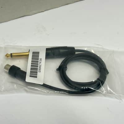 Brand New Shure WA305 Gold-plated Neutrik 1/4" Straight TS to TA4F Cable 3' Premium threaded locking Instrument Guitar Cable 95A20085 for Glx-d GLXD GLXD1 AD1 ADX1 bodypack ULX-D QLX-D Transmitters Wireless System Line 6 G50 G55 G90 Relay AKG image 2