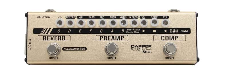Valeton MES-4 Dapper Acoustic Mini Effect Strip image 1