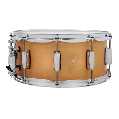 Gretsch Drums 6.5x14" Birch Snare Drum in Satin Classic Natural image 4