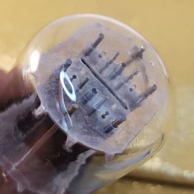 Raytheon perfect Matched Pair (2) 6SN7GT tNOS AT1000 TESTED Vacuum Tubes Support rods rugged dual triode 1949-1954 image 21