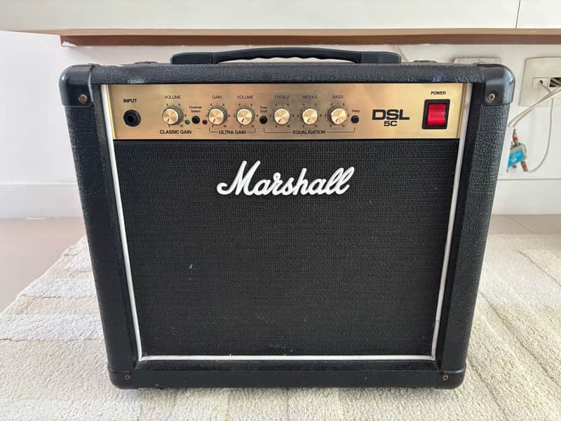 Modded Marshall DSL5C 2-Channel 5-Watt 1x10" Guitar Combo 2012 - 2017 - Black image 1