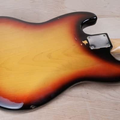 Fender Jazz Bass 1970 Sunburst USA Vintage w/ OHSC image 13
