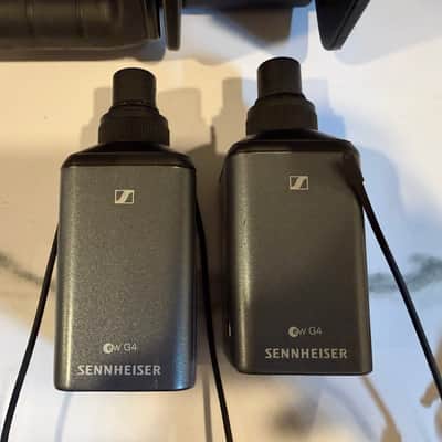 Sennheiser EW 100 ENG G4 Combo Wireless Microphone System (A1-Band: 470-516 MHz) 2010s - Black image 3
