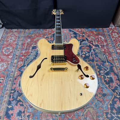 *VIDEO* Epiphone Sheraton II Semi-Hollow Body Natural w/Hard Case- 2008 image 9