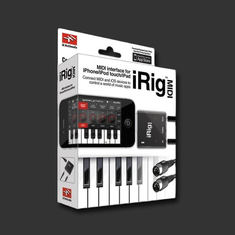 IK Multimedia iRig MIDI Interface for iOS devices - iPhone, iPod touch, and iPad image 1