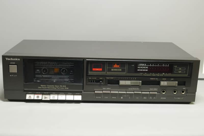 Technics RS-B18 DBX Noise Reduction Single Direction Stereo Cassette Deck Dolby B/C Completely Serviced image 1