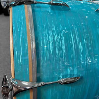 ~WOW!~ SONOR Vintage Series 3-Piece 12/14/20 Drum Kit Set in California Blue image 7