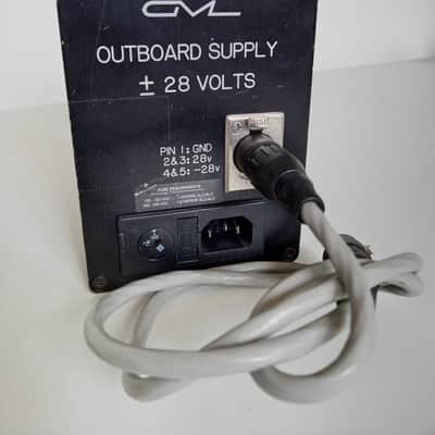 GML 8200 2-Channel Parametric Equalizer with Power Supply 1990s - Black imagen 6