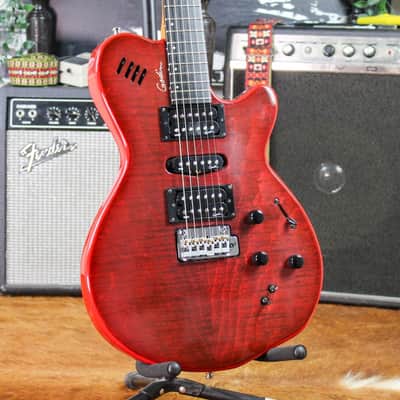 Preowned Godin xtSA Multi-Voice Electric Guitar Bundle + Roland GR-55 Guitar Synthesizer Floor Board (w/ Power Supply) + Gig Bag + 13-Pin Cable