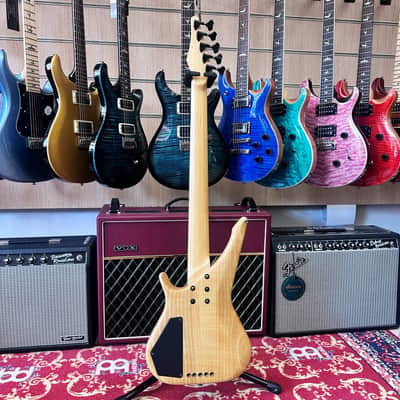 Manne Basic XLR 5 Fret Basso Eletrico 5 Corde Natural 2001 image 9