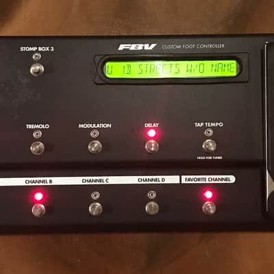 Line 6 Vetta II Combo 2003 black with FBV foot controller image 5