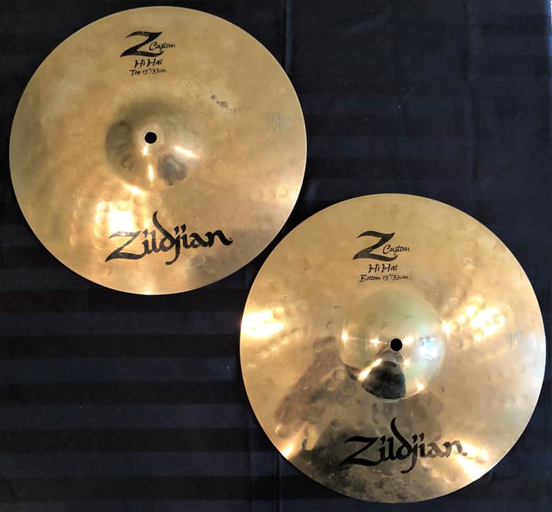 Zildjian 13" Z Custom Hi-Hat Cymbals (Pair) 2001 - 2009 image 1
