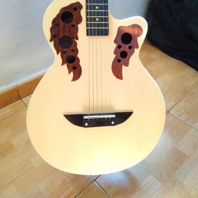 Ovation Replica Made in Korea 1990 Natural Wood image 3