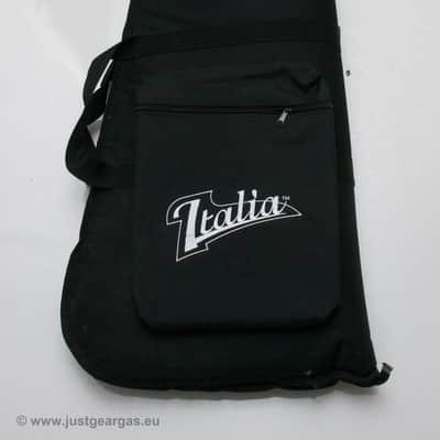 Italia Imola Semi Hollow guitar , MIK w/ original Gigbag - 6 pickups, Ampeg inspired image 11