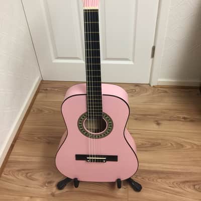 Herald Herald HL 34 3/4 Size Classical Guitar Pink image 1