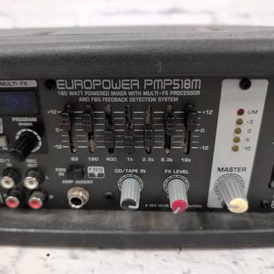 Behringer PMP518M Europower Powered Mixer image 3