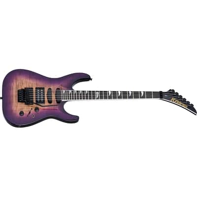 Kramer SM-1 Figured Electric Guitar - Royal Purple Perimeter image 10