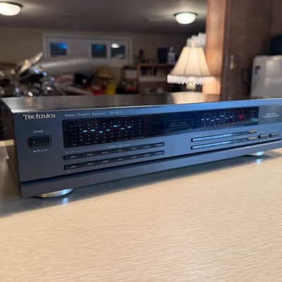 Technics SH-GE70 7 Band Graphic Equalizer Hi-Fi Separate *Serviced* Great Shape image 4
