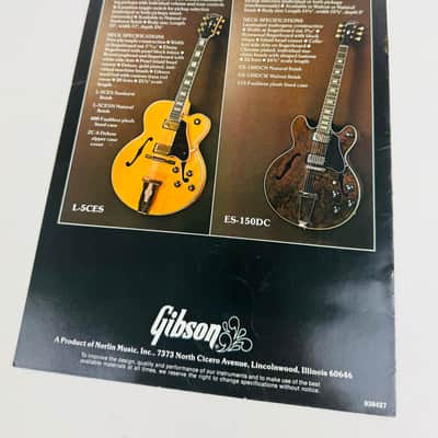 Gibson Custom Order & Electric Acoustic Series Brochure 1975 image 2