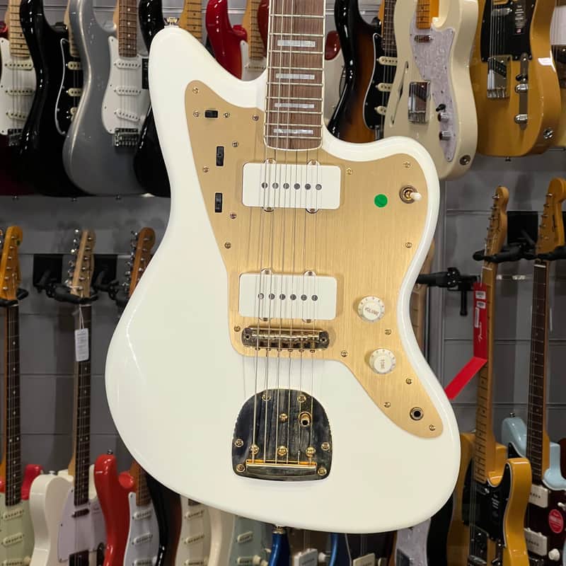 ギター Squier 40th Anniversary Jazzmaster Gold Squier 40th Anniversary Gold Edition Jazzmaster Electric Guitar | eBay