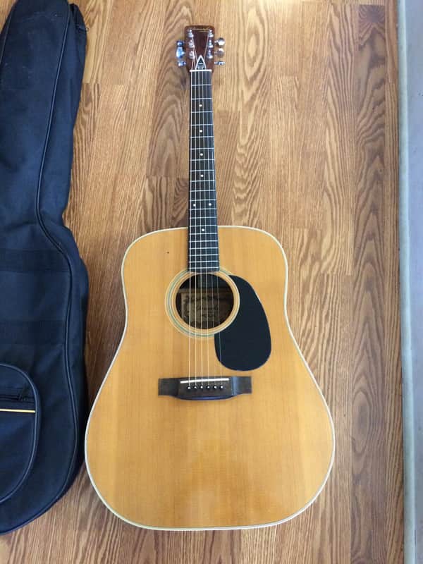 1973 Yamaki Deluxe Folk 118 Dreadnought Acoustic Guitar Daion
