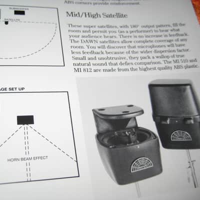 Dawn Speaker Systems Sales Product Brochure 1995 image 5