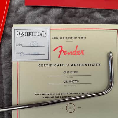 Fender American Ultra II Stratocaster HSS 2024 - Solar Flare with Ebony Fretboard - UNUSED-UNREGISTERED-MIINT! image 7