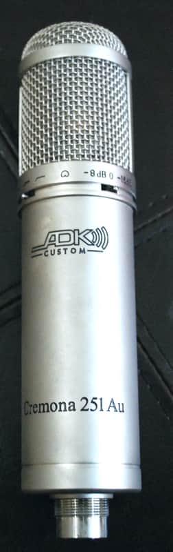 ADK Microphones Cremona 251 Au 2015 - brushed steel image 1